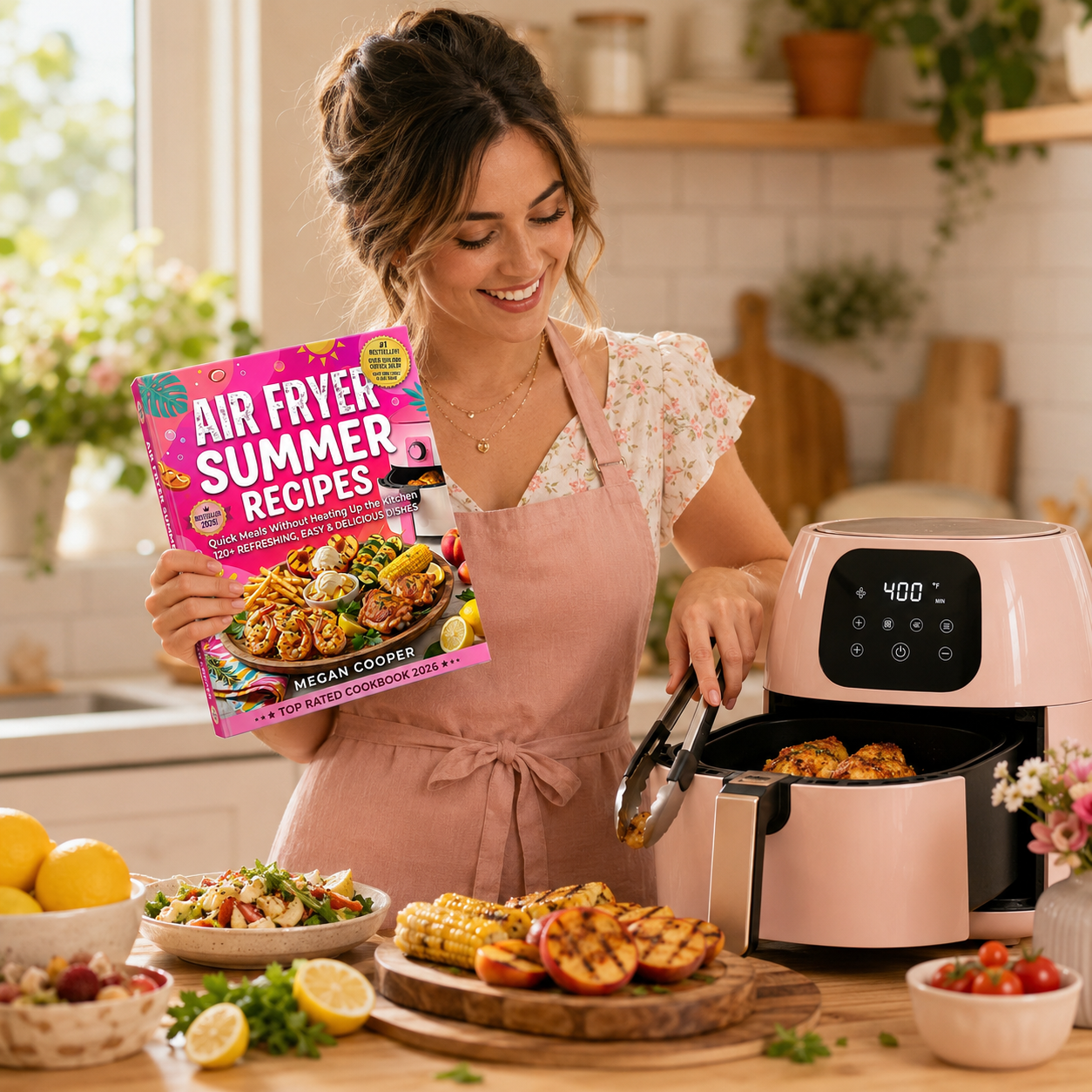 Air Fryer Summer Recipes Quick Meals Without Heating Up the Kitchen β 120+ Refreshing, Easy ; Delicious Dishes