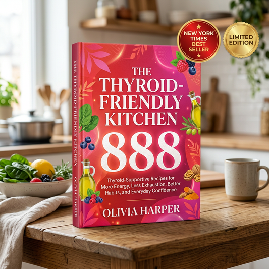 The Thyroid-Friendly Kitchen 888 Thyroid-Supportive Recipes for More Energy, Less Exhaustion, Better Habits, and Everyday Confidence -Ebook
