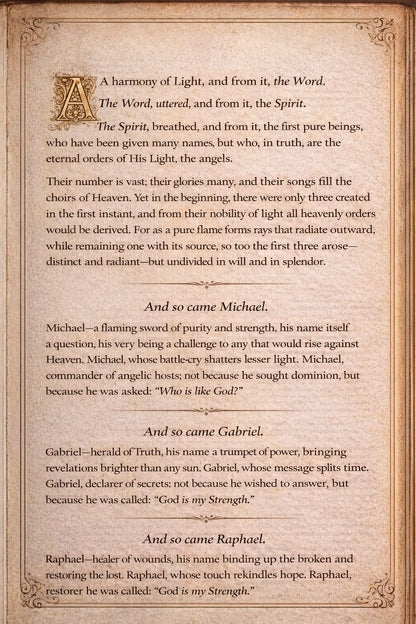 CODEX ANGELORUM- Limited edition