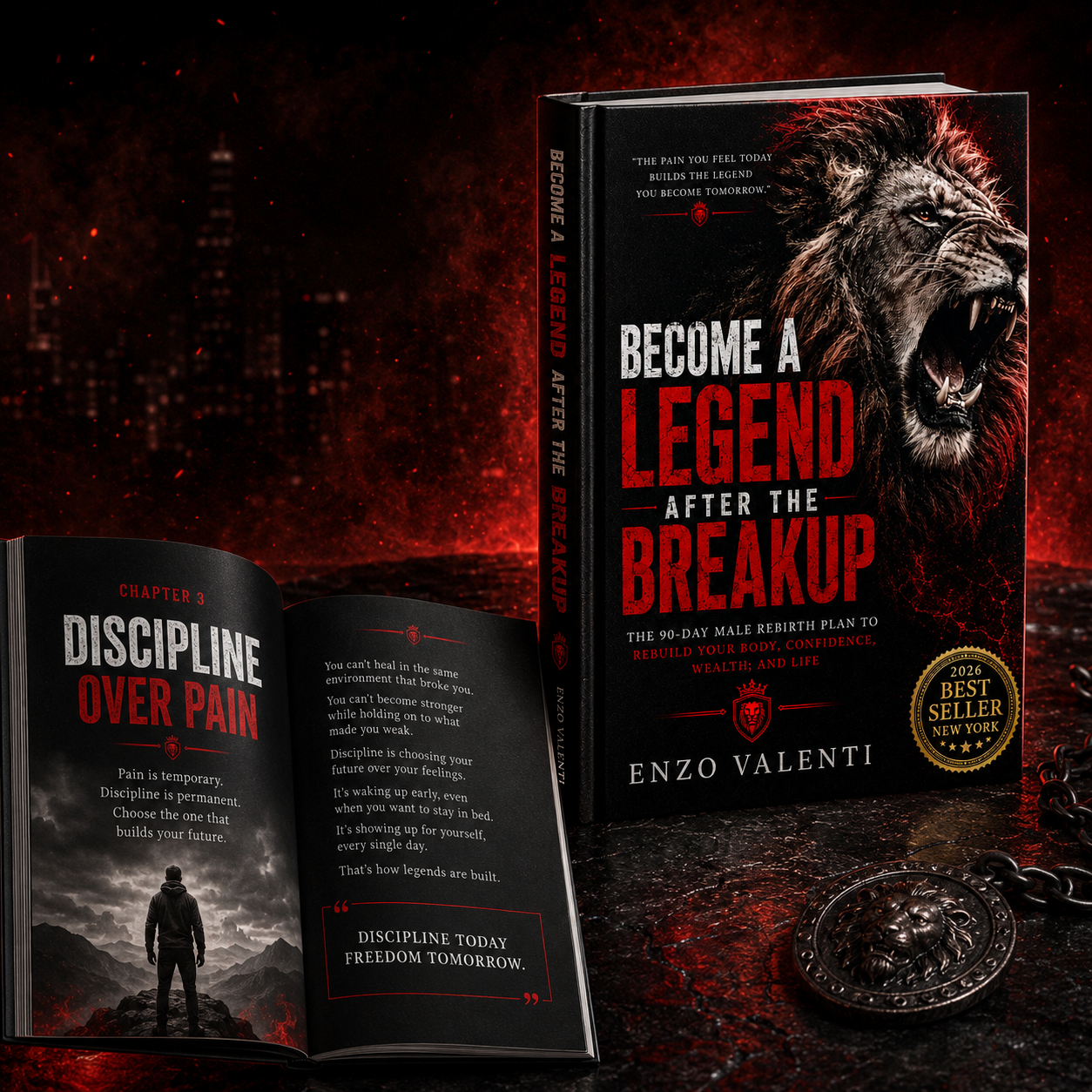 Become a Legend After the Breakup – The 90-Day Male Rebirth Plan to Rebuild Your Body, Confidence, Wealth, and Life