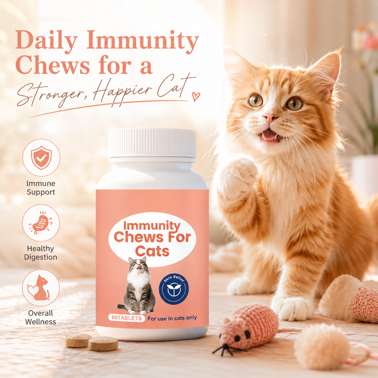 Enzi Immunity Chews for Cats