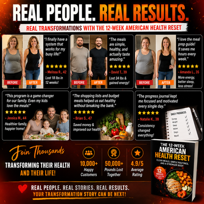 The 12-Week American Health Reset – Premium System