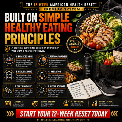 The 12-Week American Health Reset – Premium System