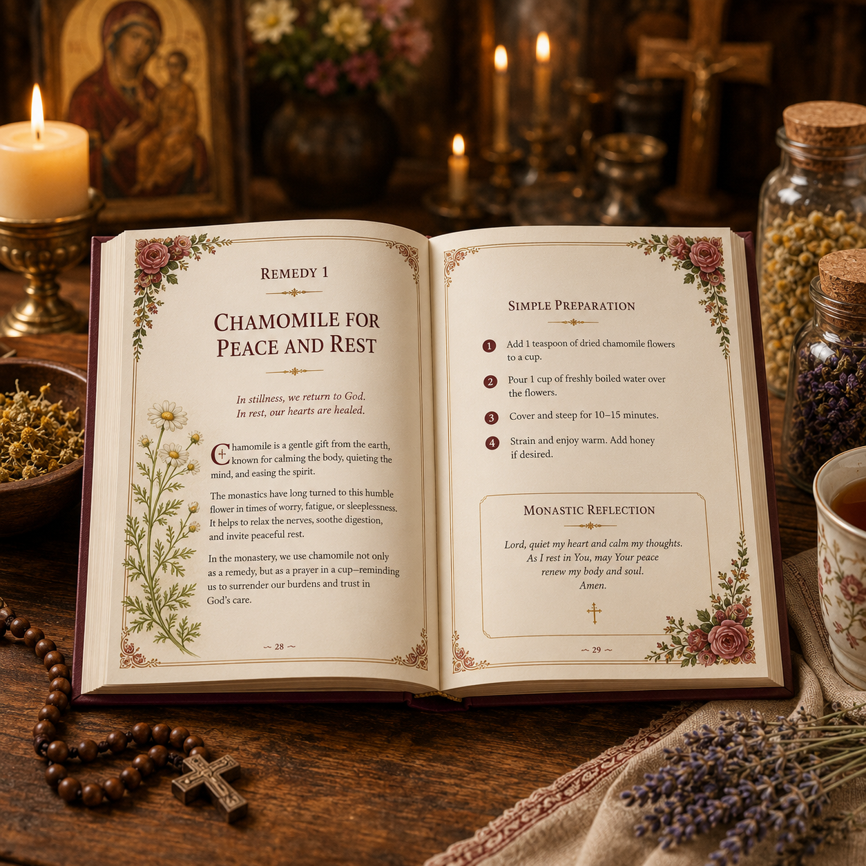 Healing Herbs and Monastic Remedies - Limited edition
