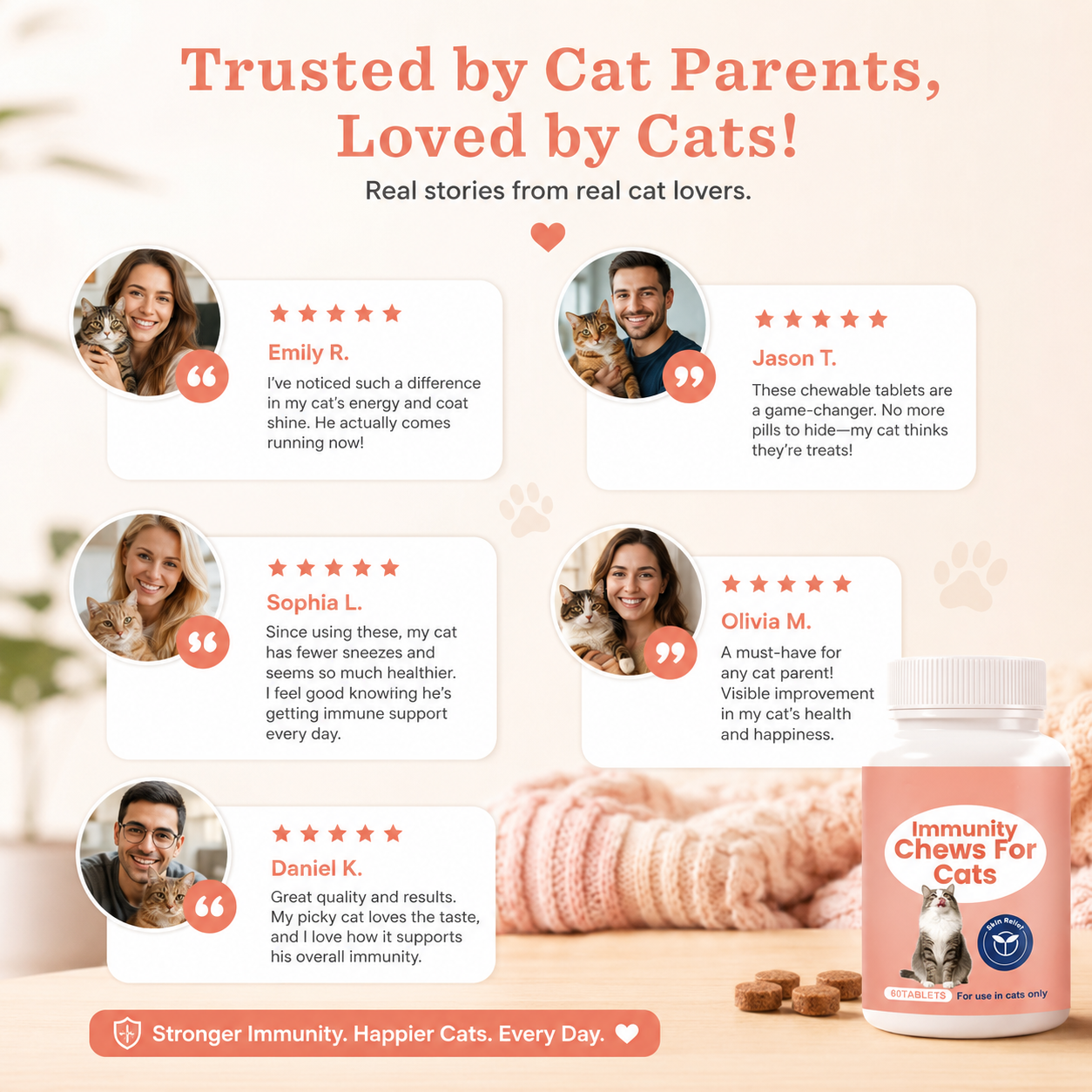 Enzi Immunity Chews for Cats