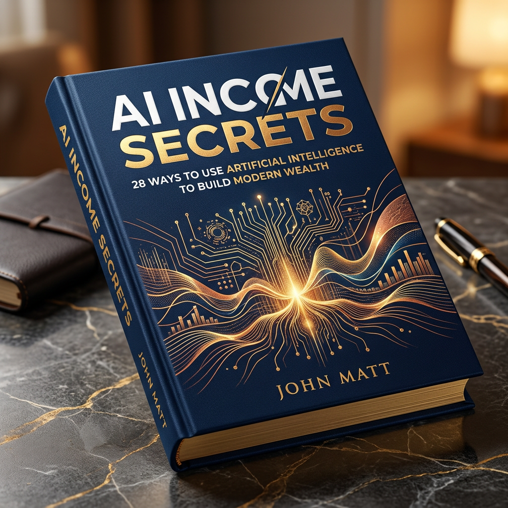 AI Income Secrets 28 Ways to Use Artificial Intelligence to Build Modern Wealth