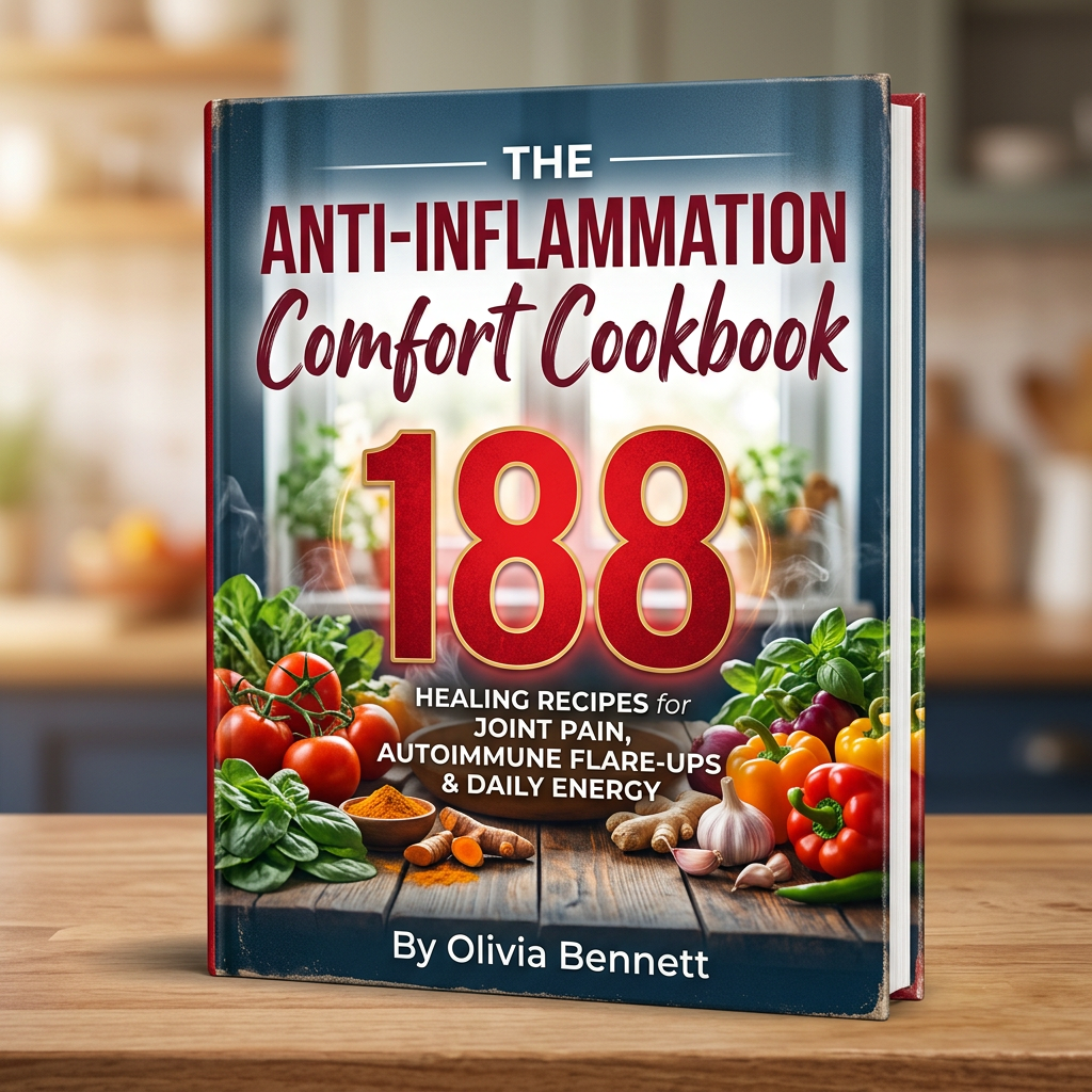 The Anti-Inflammation Comfort Cookbook 188 Healing Recipes for Joint Pain, Autoimmune Flare-Ups ; Daily Energy