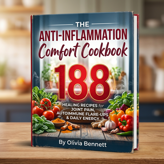 The Anti-Inflammation Comfort Cookbook 188 Healing Recipes for Joint Pain, Autoimmune Flare-Ups ; Daily Energy