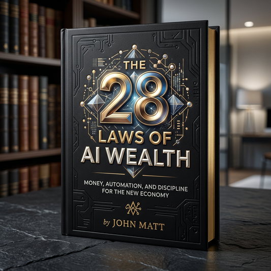 The 28 Laws of AI Wealth Money, Automation, and Discipline for the New Economy